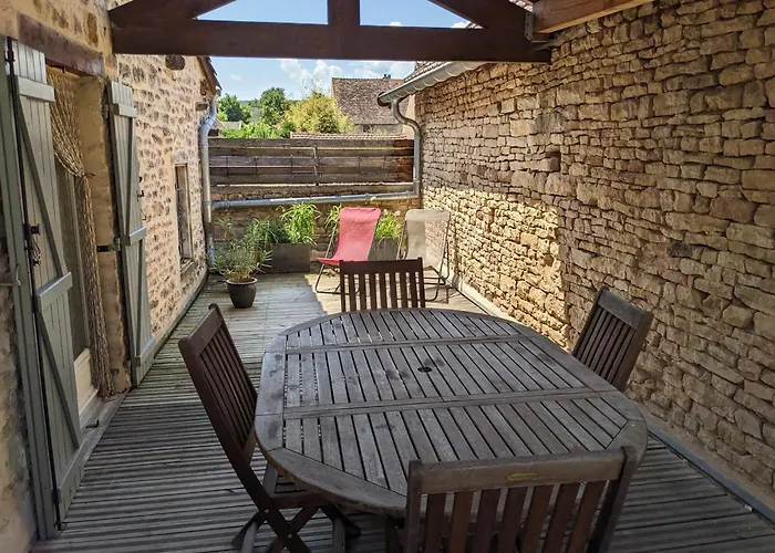 La Terrasse - Old Winemaker\'S Cottage In St Gengoux
